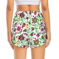 thumbnail image 2 of Lsque Paisley Printed Women's Running Shorts with Liner Pockets,Elastic Quick Dry Workout Athletic Gym Yoga Shorts,Womens High Waist Shorts-X-Large, 2 of 9