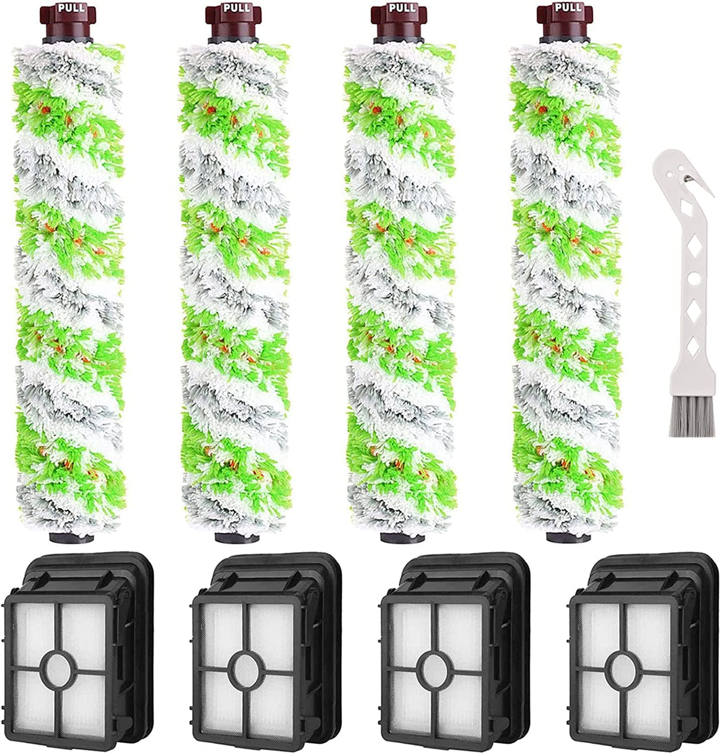 Lot De 4 Filtres De Rechange Pour Aspirateur Bissell CrossWave - Compatible Modèles 1785, 2551, 2306, 2596, 35151...