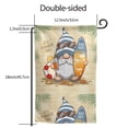 thumbnail image 2 of Zufioo Hello Summer Cute Gnome Print Garden Decoration Flags, Sun-resistant and Wrinkle-resistant Flags, Balcony, Terrace, Garden Decorations, Home Decorations-One Size, 2 of 7