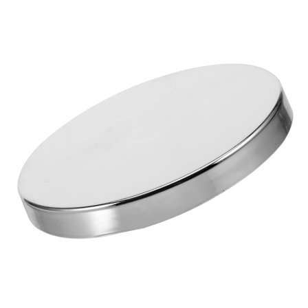 FONDOTIN Mannequin Bracket Mannequin Head Connecting Silver Metal 1Pack