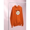 thumbnail image 3 of Be Free Heart Daisy Hoodie Women -Image by Shutterstock, Female 3X-Large, 3 of 4