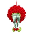 thumbnail image 1 of Pierna De Duende Navideño Decoraciones Navideñas Decoración De Corona De Ladrón Navideño Para Colgar En Ventanas O Puertas Yuarrent HA042686-02, 1 of 6