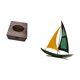 thumbnail image 5 of Caja De Pañuelos De Madera Y Hierro Con Forma De Velero. Incluye Estuche Dispensador De Pañuelos Faciales, Organizador, Bandeja Para Toallas De Mano, Soporte Para Servilletas, Funda Para Caja, 5 of 8