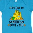 thumbnail image 4 of Inktastic Someone in San Diego Loves Me Boys or Girls Baby Bodysuit, 4 of 5