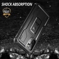 thumbnail image 4 of Dexnor for Samsung Galaxy Note10 5G Case, [Built in Screen Protector and Kickstand] Heavy Military Grade Protection Shockproof Protective Cover for Samsung Galaxy Note 10 Black, 4 of 6