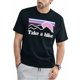 thumbnail image 1 of Camiseta retro "Take A Hike", camisetas de manga corta con cuello redondo, camisetas informales, 1 of 7