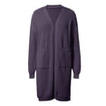 thumbnail image 5 of Womens Long Cardigan Sweaters Open Front Oversized Duster with Pocket for Women 2025 Fall Winter Knit Design Coats, 5 of 5