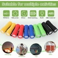 thumbnail image 6 of 10Pack Mini Flashlights Set, 9-LED Small Flashlight for Kids, 5 Colors, with Lanyard and 30 AAA Batteries Included, Perfect for Night Reading Party Camping Hunting Emergency, 6 of 7