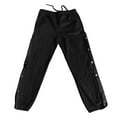 thumbnail image 6 of sususu Men Travel Pants Stretch,Men's Casual Jogger Pants Winter Warm Sweatpants Full Button Front Streetwear Comfortable Tapered Athletic Trousers,Black,M, 6 of 6