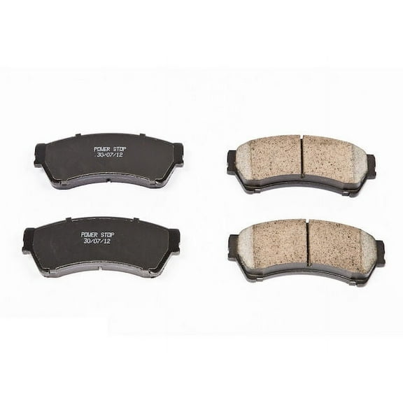 Front Brake Pad Set - Compatible with 2006 - 2011 Mercury Milan 2007 2008 2009 2010