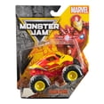 thumbnail image 2 of Monster Jam, Marvel Official Iron Man Monster Truck, Die-Cast Vehicle, 1:64 Scale, Super Hero Kids Toys for Boys Ages 3 and up, 2 of 8