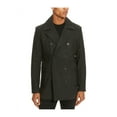 thumbnail image 1 of Kenneth Cole Mens Double Breasted Pea Coat, Grey, XX-Large, 1 of 2