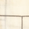 thumbnail image 3 of Bloomingville Modern Cotton Curtain Panel with Geometric Embroidery, Ivory and Black, 3 of 3