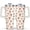 Seamless Pattern Red, variant on Red and Blue Bow Ties 40 Oz Tumbler with Handle Lid and Straw Stainless Steel Double Walled Vacuum Insulated Cup Merry Christmas Gifts Tumbler for Women Men Friends Outdoor Indoor
