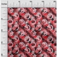 thumbnail image 2 of oneOone Georgette Viscose Red Fabric Abstract Sewing Craft Projects Fabric Prints By Yard 42 Inch Wide, 2 of 4