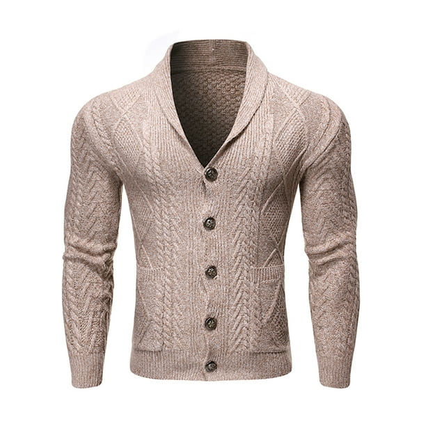 Dymade Dymade Mens Slim Fit Button Down Cable Knitted Sweater With Pockets Walmart Com Walmart Com Dymade Dymade Mens Slim Fit Button Down Cable Knitted Sweater With Pockets Walmart Com Walmart Com