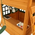 Paramount Wooden Swing Set / Playset with Tunnel, Slides and Kitchens
