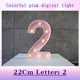 thumbnail image 2 of Xihbxyly Lámpara Led Colorida con Letras Decorativas Portátiles, Luz Led de Subtítulos Moderna, Decoración para Fiestas En Casa, Ambiente Romántico y Cálido, Material Abs+Pp, Funciona con Pilas., 2 of 4