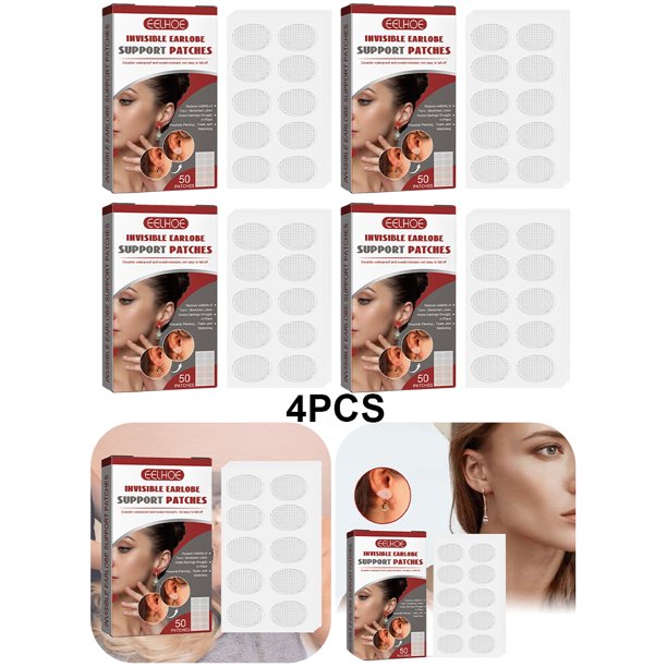 50 Uds. Mini Kit Herramientas Maquillaje Estabilizadores Pendientes Portátiles Invisibles para El Cuidado Los Oídos