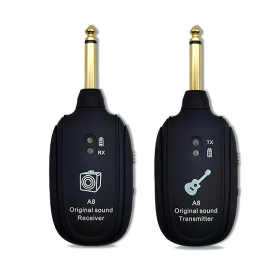 20Hz-20kHz A8 Guitar Wireless Transmission Instrument Audio Transmitter Receiver