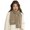 Khaki, variant on Winte Women's Knit Scarf Warm Long Big Wrap Soft Wool Solid Color Chunky Scarf Blackish Green Fashion Blanket Scarves Gifts