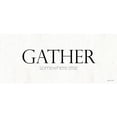 thumbnail image 3 of Ball, Susan 24x13 Black Modern Framed Museum Art Print Titled - Gather Somewhere Else, 3 of 5