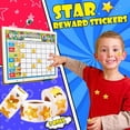 thumbnail image 2 of 1500 PCS Holographic Star Stickers for Kids Reward, Self Adhesive Foil Colorful Star Stickers for Behavior Chart, Student Planner and School Classroom Teacher Supplies (1" Each), 2 of 10