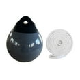 thumbnail image 2 of TTETTZ Boat Buoy Ball Multipurpose Round Anchor Buoy for Docking Marking Small Boat White Rope, 2 of 9