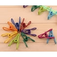 thumbnail image 3 of Surtido de clips para bolsas de virutas, paquete de utilidad de 30, sellador colorido recubierto de PVC de 2 pulgadas para sellar alimentos, soporte de papel, clip para colgar la ropa, bolsas de cocina, pinzas multiusos para ropa Vhermosa HMHZ715, 3 of 8
