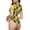 Bee Honey, variant on Bees Collecting Nectar Womens One Piece Swimsuits Modest Tummy Control Bathing Suits Lace Up Slimming Swim Suit-XX-Large