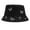 36_Black, variant on Lroveb Bucket Hats for Women Butterfly Embroidery Double-Sided Fisherman Hat Sun Hat