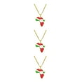 thumbnail image 3 of Maytalsory Lightweight And Comfortable Necklace Featuring Africa Map Pendant Statement Burundi 3Set, 3 of 6