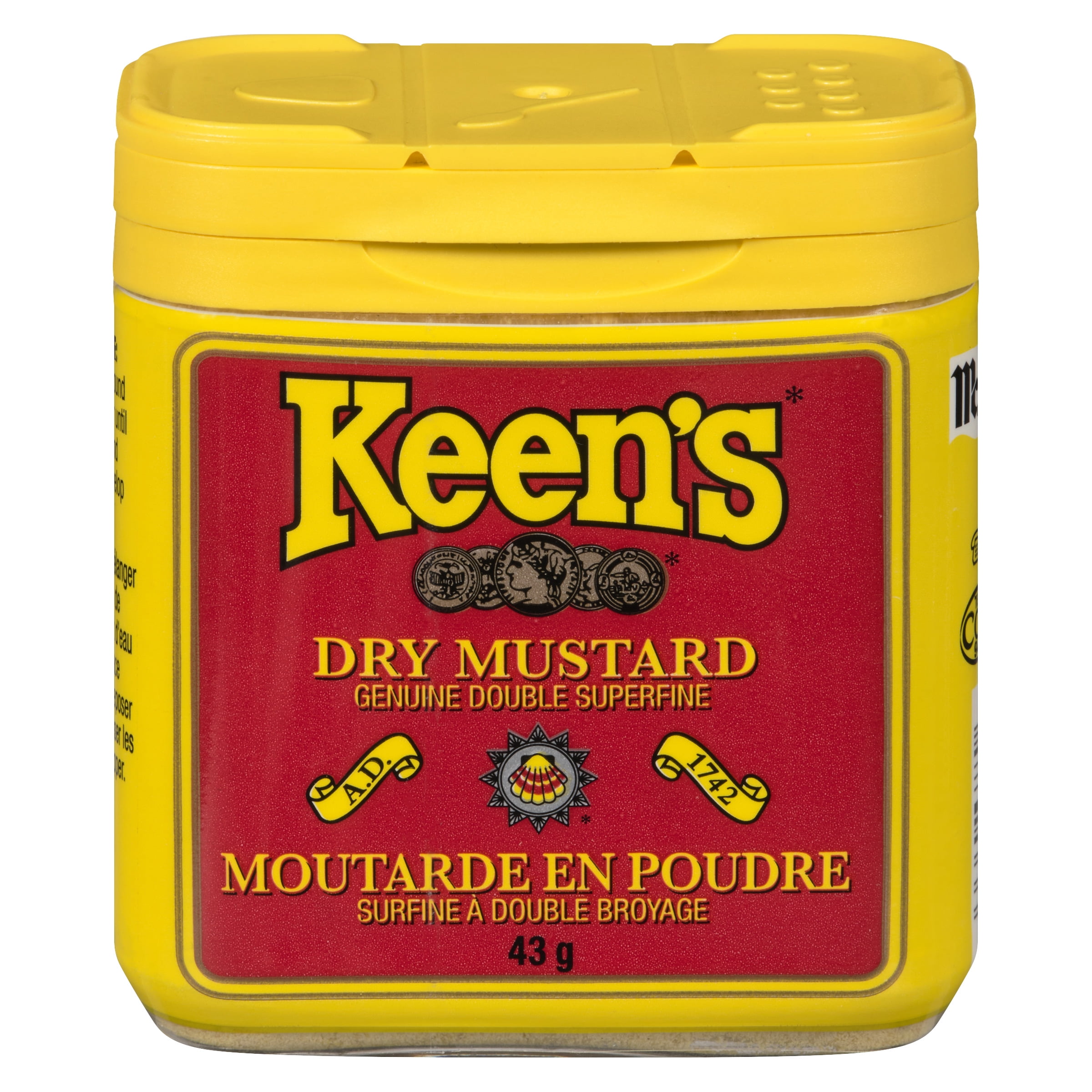 Keen's Genuine Double Superfine Dry Mustard, KEENS DRY MUSTARD 43 G