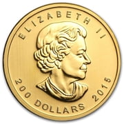2015 Canada 1 oz Gold Growling Cougar .99999 BU (Assay Card)