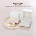 thumbnail image 7 of YIFSIY Butterfly Rings for Women 925 Sterling Silver Pink Tourmaline Cubic Zirconia Statement Ring Engagement Wedding Bands Anniversary Jewerly Size 7, 7 of 7