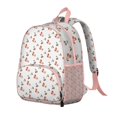 thumbnail image 2 of Stylish Cherry Illustration Backpack, Cute Small School Bag with Sweet Fruit Pattern, Lightweight and Compact for Daily Use, 2 of 6
