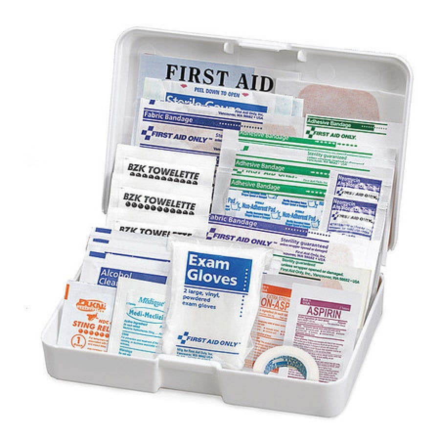 FIRST AID ONLY FAO320/LAB Bulk First Aid kit, Plastic, 10 Person