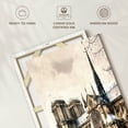 thumbnail image 3 of Elephant Stock Notre Dame River Wall Art - Vertical Canvas Wall Art - Living Room Wall Decor - Places Canvas - Beige And Brown Decor By Philippe Hugonnard - 20" x 30", 3 of 4