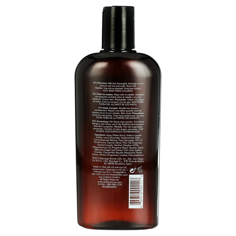 Rodeo kalligraf mærke American Crew Daily Shampoo 15.2 Oz, For Normal To Oily Hair And Scalp -  Walmart.com