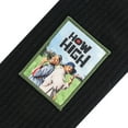thumbnail image 4 of ODD SOX, How High Patch, Fun Graphic Print Crew Socks for Men & Women, Large, 4 of 6