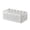 White, variant on PRETXORVE Folding Underwear, Clothes Storage Basket, Bedroom Wardrobe Compartment Organizer, Hollow Portable Storage Box