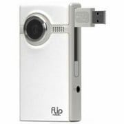 Flip Video F260W Digital Camcorder, 1.5" LCD Screen, 1/4" CMOS