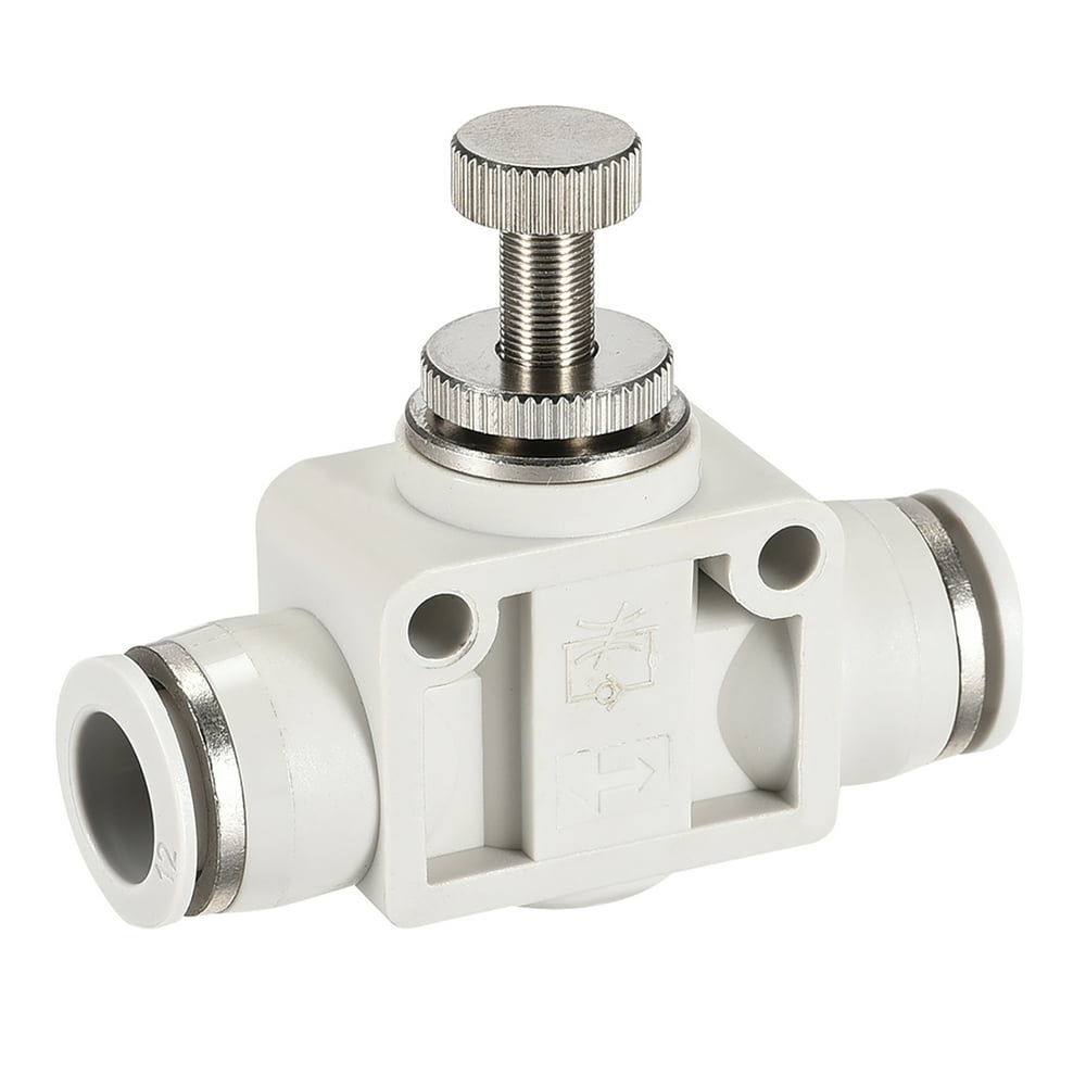 Air Flow Control Valve, Inline Speed Controller Union Straight, 12mm Tube Outer Dia. Walmart