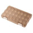 thumbnail image 1 of JUNWELL 4/2 Pcs de Petit Organisateur Hebdomadaire Distributeur Rond pour Voyage Mini Organisateur Support Compact Trieurs Conteneur de Vitamines Portable Boîte Organisateur Hebdomadaire, 1 of 5