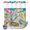 Summer Blue, variant on No Hook Shower Curtain, Colorful Flip Flops Shower Curtains for Bathroom with See Through Top Window, Summer Blue Beach Ocean Waterproof & Washable Bath Curtain Small Stall 36"x78"