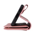 thumbnail image 3 of Feishell for Samsung Galaxy S21 Ultra Wallet Case with Wrist Strap,Premium PU Leather Zipper Pocket Magnetic Buckle Flip ID Credit Card Slots Shockproof Kickstand Phone Case for Women Men,Rosegold, 3 of 15
