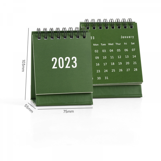 2023 Mini Desk Calendar January 2023 To December 2023 Small Desk