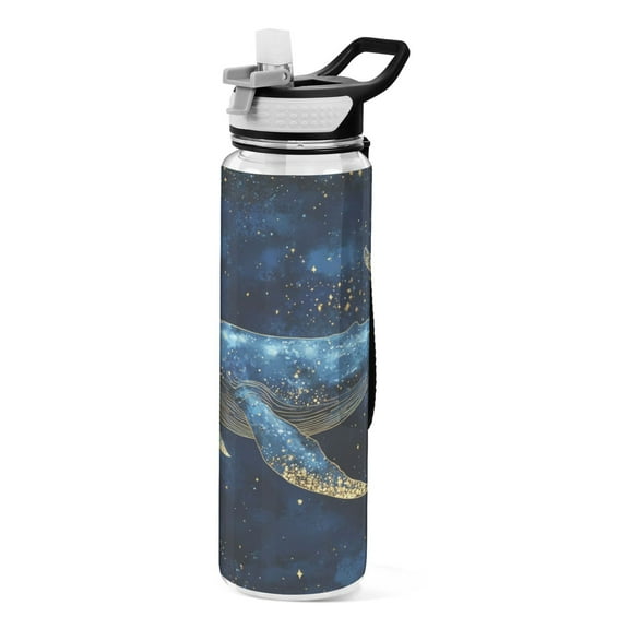 BZSMCE Sport Bottle Cosmic Blue Outdoor sports Water Bottle Size: 10.4x3in