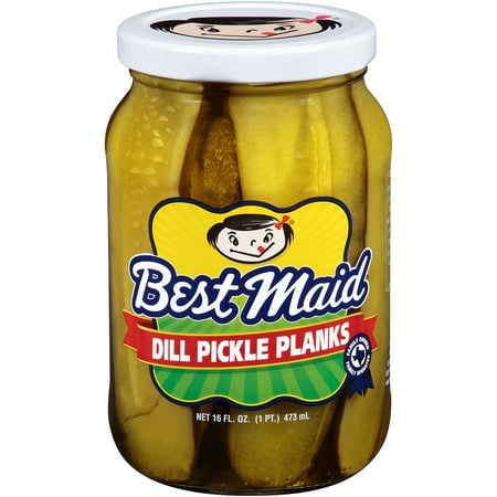 Best Maid Dill Pickle Planks 16 fl. oz. Jar