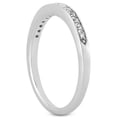 thumbnail image 2 of SZUL Women's 1/6 Carat TW Diamond Band in 10k White Gold (J-K-L Color, I2-I3 Clarity), 2 of 3